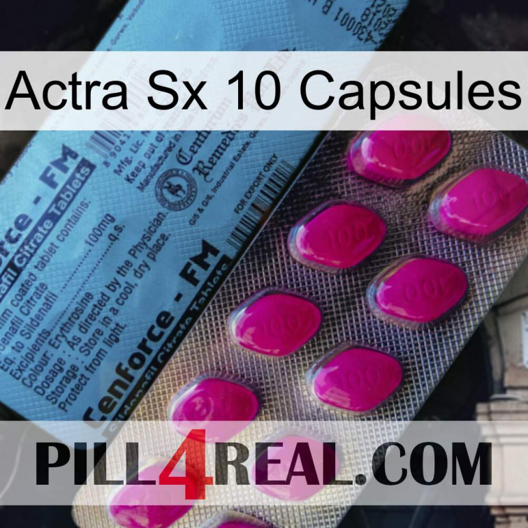 Actra Sx 10 Capsules 35